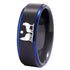 Bague Loup et Louve (Acier)